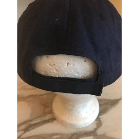 Blue Freeport Bahamas Blue Embroidered Marlin Adjustable Baseball Hat Cap - Picture 3 of 6